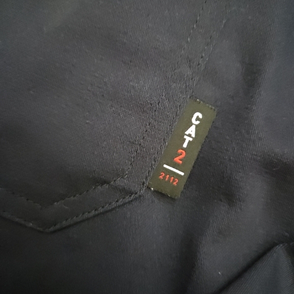 Ariat FR WORK Shirt NWT Cat 2 Osha Navy - Picture 7 of 16